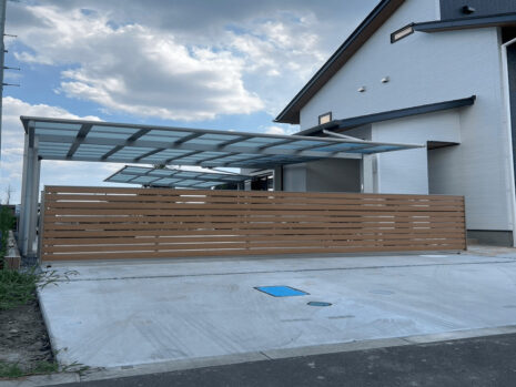 茨城県つくば市　新築外構工事 NO.2088