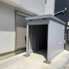 バイクガレージ工事 No.2359の施工写真