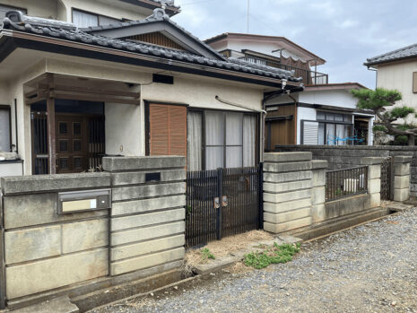 茨城県坂東市　植木伐根工事 NO.2396
