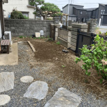 植木伐根工事 NO.2396の施工写真2