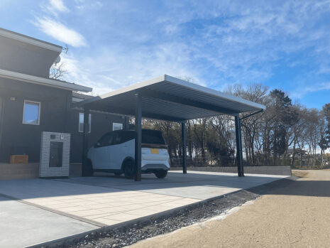茨城県古河市　新築外構工事 NO.2447