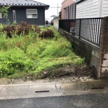 ブロック積み　ブロック塀撤去　NO.2512の施工写真3
