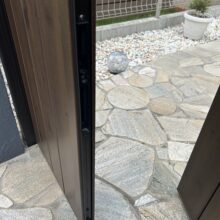 門扉   戸渡り補修工事 NO.2504の施工写真3