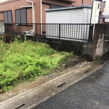 ブロック積み　ブロック塀撤去　NO.2512の施工写真1