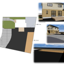 土間コンクリート工事　防草シート工事　NO.2511の施工写真メイン