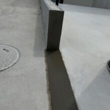 ブロック解体　モルタル補修工事 NO.2503の施工写真3