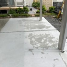 土間コンクリート打ち工事 NO.2498の施工写真2