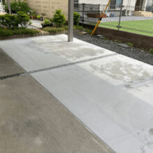 土間コンクリート打ち工事 NO.2498の施工写真3