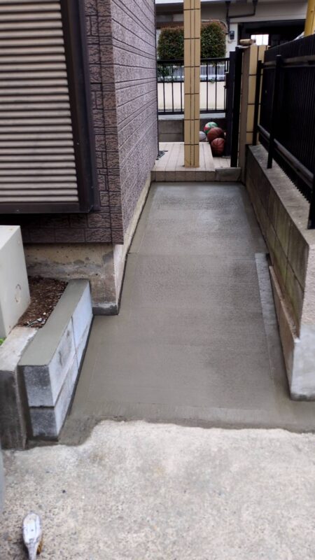 埼玉県上尾市　ブロック解体工事 NO.2497