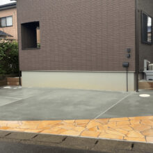新築外構工事 NO.2516の施工写真1