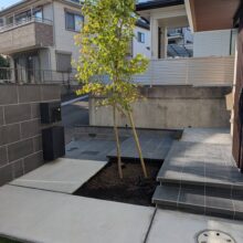 新築外構工事　No.2548の施工写真メイン