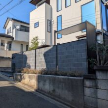 新築外構工事　No.2548の施工写真メイン