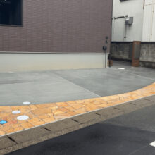 新築外構工事 NO.2516の施工写真メイン