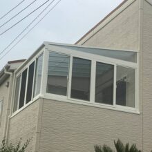 北本市_晴れもようWITH600タイプF型体バルコニー天端設置No.2547の施工写真メイン