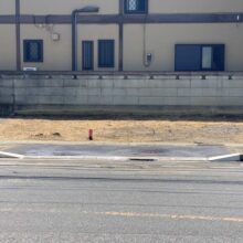 歩道切り下げ　アスファルト舗装工事No.2552の施工写真2