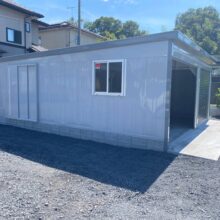 【イナバ　ガレージ】　ガレーディア　GRN-3126・62S一般型施工　No.2551の施工写真メイン