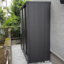 物置工事　No.2565の施工写真1