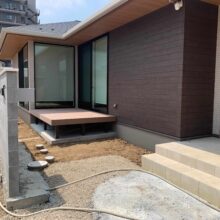 LIXIL ウッドデッキ　樹ら楽ステージ　施工No.2560の施工写真メイン