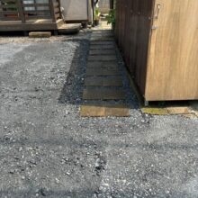 既存ブロック撤去・お庭c40-0整地　No.2561の施工写真メイン