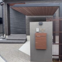 新築外構工事　No.2557の施工写真1