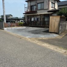 既存ブロック撤去・お庭c40-0整地　No.2561の施工写真3