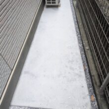 雑草対策(土間コンクリート)工事　施工前No.2568の施工写真3