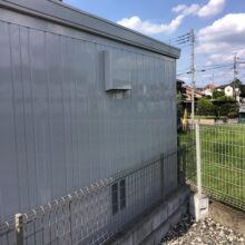 イナバ物置 バイク保管庫 FM-1830SD スタンダード No.2580の施工写真3