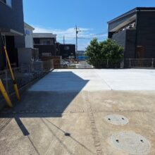 【リフォーム外構工事】雑草対策・コンクリート塗装（コーティング）工事　No.2564の施工写真1