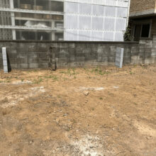 ブロック工事 NO.2558の施工写真メイン