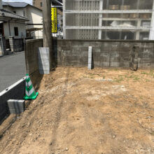 ブロック工事 NO.2558の施工写真3