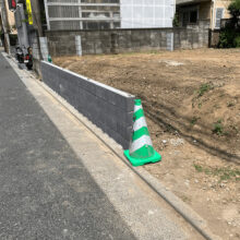 ブロック工事 NO.2558の施工写真2