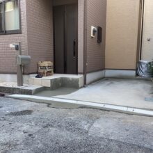 駐車場拡張工事　No.2579の施工写真メイン