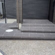 新築外構工事　No.2557の施工写真3