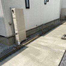 雑草対策　土間コンクリート工事No.2553の施工写真メイン