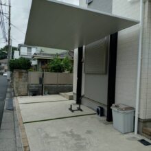 カーポートSC設置工事　No.2563の施工写真メイン