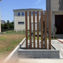 外構リフォーム　【駐輪スペース施工】No.2596の施工写真1