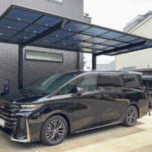 カーポート工事　LIXILフーゴF(27-57型）横準H25仕様　No.2605の施工写真2
