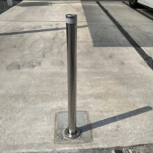 【駐車場工事】ｽﾍﾟｰｽｶﾞｰﾄﾞS48型 埋込式 ｷｰ付 標準 LNG01　No.2610の施工写真メイン