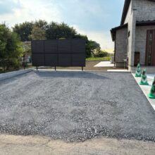 【ガレージ工事】ガレーディアGRN3162H　一般型 ・【目隠しフェンス工事】フェンスAB　YL3型　No.2607の施工写真メイン