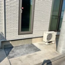 リフォーム外構工事【ブロックフェンス一部撤去・雑草対策】　No.2599の施工写真メイン