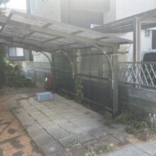 【フェンス修繕工事】LIXIL　ライシスフエンス８型 No.2612の施工写真2
