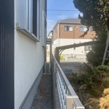 【フェンス修繕工事】LIXIL　ライシスフエンス８型 No.2612の施工写真メイン