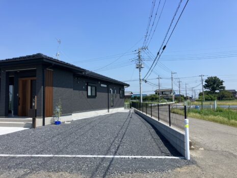 埼玉県加須市　平屋の新築外構工事　No.2620