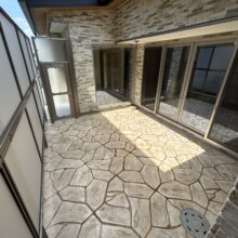 新築外構工事　No.2615の施工写真1