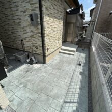 新築外構工事　No.2615の施工写真メイン
