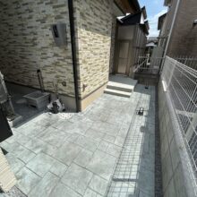 新築外構工事　No.2615の施工写真メイン