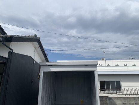 茨城県猿島郡五霞町　バイク保管庫　FM-2635HD 土間 一般型 CS　No.2634