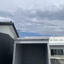 バイク保管庫　FM-2635HD 土間 一般型 CS　No.2634の施工写真2