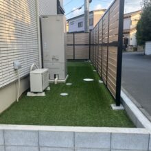 新築外構工事　No.2623の施工写真3