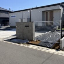 新築外構工事　No.2633の施工写真2